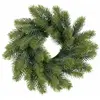 Image de BigBuy Christmas Couronne de Noël Vert PVC 30 x 30 cm