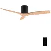 Image de Ventilateur de Plafond Cecotec EnergySilence Aero 5400 Classic 40 W Ø 132 cm Noir Bois