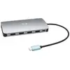 Image de i-tec USB-C Metal Nano Dock 3x - 2 x Display Port + 1 x HDMI + 1 x Power Delivery 100W