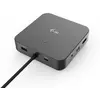 Image de i-tec USB-C HDMI Dual DP Docking Station + Power Delivery 100W + Chargeur universel 100W