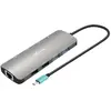 Image de i-tec USB-C Metal Nano 2x Display Docking Station + Power Delivery 100W