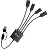 Image de i-tec Hub USB-C et USB-A - 4 ports - Noir