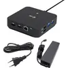 Image de i-tec USB-C DP Dual HDMI Docking Station with Power Delivery 100 W + Universal Charger 100W