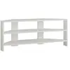 Image de Meuble TV en bois - 110 x 36 x 45 cm - Blanc