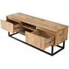 Image de Hanah Home Meuble TV Belinda Noir Pin