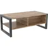 Image de Hanah home table basse rectangulaire - Pin noir