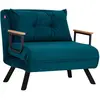 Image de Hanah home fauteuil Sando - Bleu canard