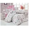 Image de Parure de lit coton renforcé floral - Blanc