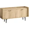 Image de Hanah Home Buffet vaisselier - Chêne