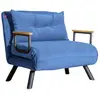 Image de Hanah home Fauteuil convertible Sando - Bleu