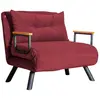 Image de Hanah home Fauteuil convertible Sando - Bordeaux