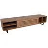 Image de Meuble TV en bois 160 x 40 x 35 cm - Pin atlantique
