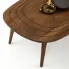 Image de Table basse en bois marron foncé 115x50x38cm Sweet - Home Design