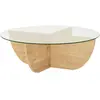 Image de Hanah home Table basse Lily ronde - Chêne