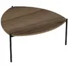 Image de Table basse en bois - 90 x 89 x 40 cm - Noyer