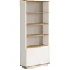 Image de Bibliothèque VENTE-UNIQUE LOTULA - Blanc/Naturel