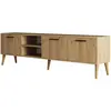 Image de Hanah home meuble TV Exxen - chêne