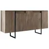 Image de Hanah Home Luxe - Noyer et Noir