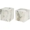 Image de Tables d'appoints en mdf effet marbre Blues set - Home Design