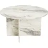 Image de Table basse effet marbre 80x45cm Harmoni - Home Design