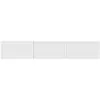 Image de Meuble TV en bois 150 x 32 x 30 cm - Blanc