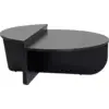 Image de Tables basses en bois noir Orion v2 - Home Design