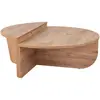 Image de Hanah home Table basse ronde - Pin