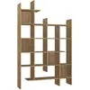 Image de Hanah Home Bibliothèque aggloméré Manco bois foncé