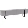 Image de Hanah home Meuble TV luxe - Gris