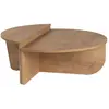Image de Hanah home Table basse Podium - Chêne miel