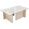Image de Hanah home Table basse Vetrino - Travertin