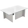 Image de Hanah home Table basse rectangulaire - Gris