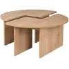 Image de Hanah home Table basse Moira - Chêne