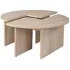 Image de Hanah home table basse ronde - Travertine