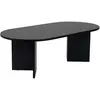 Image de Hanah home Table basse ovale - Noir