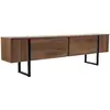 Image de Meuble TV en bois 180 x 30 x 50 cm - Noyer