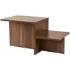 Image de Hanah home Table basse rectangulaire - Marron