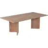 Image de Table basse rectangulaire en bois clair 119x69x40cm Sabin - Home Design
