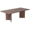 Image de Table basse rectangulaire en bois foncé 119x69x40cm Sabin - Home Design