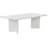 Image de Table basse en bois 119 x 60 x 40 cm - Blanc