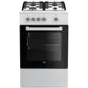 Image de Cuisinière dessus gaz BEKO FSG52000DWC