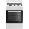 Image de Cuisinière tout gaz BEKO FBG62121WD