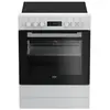 Image de Cuisinière vitrocéramique 72l 4 feux blanc - FBE67300WCS - B300 - BEKO