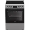 Image de Cuisinière vitrocéramique 66l 4 feux inox - FBE67310GX - B300 - BEKO