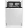 Image de Lave vaisselle 45cm 10 couverts 46db tout intégrable - BDIS15031 - Bpro 500 - BEKO