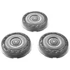 Image de Philips Lot de 3 Têtes de Rasage de Rechange Séries 9000 SH91 / 9000 / 9800 Argent