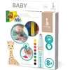 Image de Ses creative Coffret feutres bébé Sophie la girafe - 8 pièces