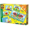 Image de Jeu de mosaïque avec cartes