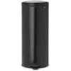 Image de Poubelle manuelle BRABANTIA à pédale NewIcon 30L Matt Black Silent