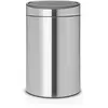 Image de Brabantia Poubelle de cuisine Touch Bin - 40 l - Gris